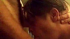 She's sucking that big cock with deepthroat technique and enthusiasm right now!