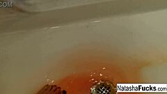 busty natasha nice films a fun black light video