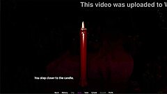 Lets Play Halloween Blowjob with Big Tits in the Rift