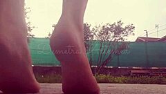 bare feet fetish display