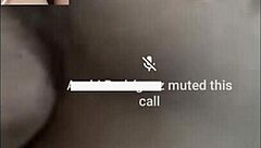 I felt so aroused when she called, watching her grope big boobs while I touched myself.