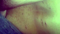 Mixed young 18+ slut sucking dick