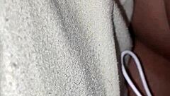 Exploring intimate areas with gentle touch