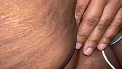 Exploring intimate areas with gentle touch