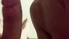 mamada en balneario, milf giving sloppy blowjob and deepthroat with lots of saliva