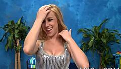 I Watch Breasty Blondie on Her Knees Giving Amazing POV Blowjob in Costume