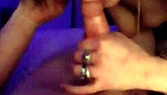 Wife gives insane POV blowjob, taking it deep down her throat. Wow, can she suck like a pro!