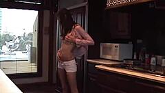 brookeskye teases with her perfect body while rubbing her wet pussy