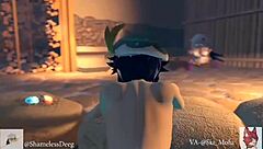 i can't believe i got caught fucking in geshin impact. my crossdressing anime fantasy just got real!