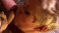 I Watch The Blonde Punk Get Fucked Hard With Blowjob And Hairy Pussy Action