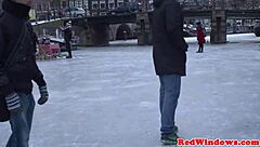 dutch prostitute got cummed on during a wild session in holland. her tattooed ass shook with every real thrust.