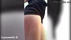 Sexy Latina Stepsister Crystal Shows Big Ass Under Dress