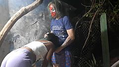 i fuck the young girl at halloween party, her family saw on xvideo