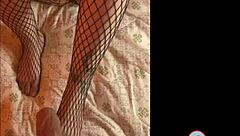 I Asked My Friend To Show Off Her Feet In Pantyhose For A Big Surprise.