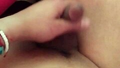 She gives some blowjobs and then masturbates to orgasm