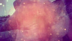 I relax in the bathtub and enjoy the soothing moment