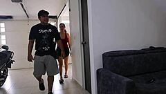 I Went to Repair Her TV But Ended Up Fucking the Latina Colombian Vagina