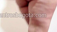 bbw walks around showing off her fat body