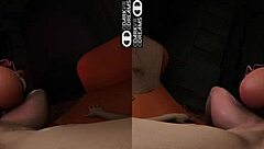 VR Loba makes you cum twice in reality