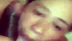 Periscope sucking big black cock