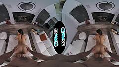 wetvr sexy call girl scarlet alexis fucked hard in first vr porn