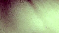 I watch the white teen sucking my thick dick.