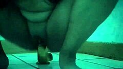 La Pandita Enjoys Her Favorite Toy.