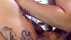 Young university girl gives an amazing blowjob while job hunting.