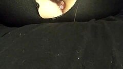 Bored slut wife pounds her pussy and squeezes plug into tight ass