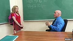 Angel Small Gets Intense Blowjob and Creampie