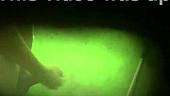 Gay guy jerks off intensely in the house bathroom, moaning loudly.