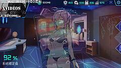 i'm watching this hentai where ai trains machine girls for sex