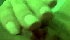 The bbw babe plays with her fat wet pussy in a solo scene