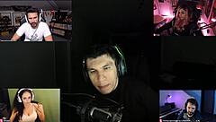 joycgee and fancy 3 on webcam chat