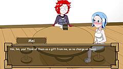 Hana exposure in blooming flower anime part 3