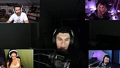 joycgee and fancy 3 on webcam chat