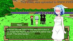 Hana exposure in blooming flower anime part 3