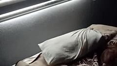 Amateur homemade doggystyle with bent over babe