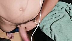 venezolano stroking his big monster cock so good, young 18+ guy enjoying it 😏