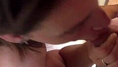 saltedrat gives blowjob in the shower while bathing