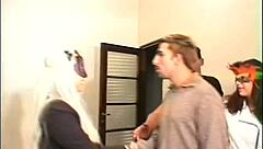 Blonde Whore Gets a Cock After Work in Hardcore Riding Session