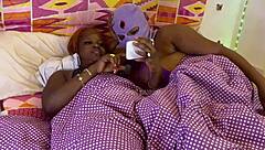 The Lesbian Girls Engage in Cunilingus and Use Toys