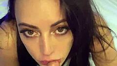 Whitney Wright, cum hard from blowjob and doggystyle?