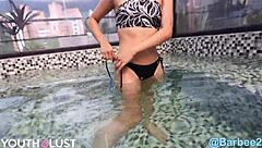 Barbie, a petite Colombian, gets fucked in a tropical city POV style