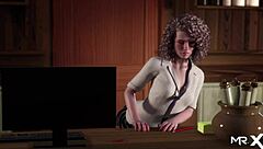 In Treasure Of Nadia, The Milf Cums On Her Customer