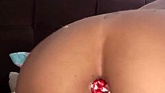 woke up horny, masturbated with toy