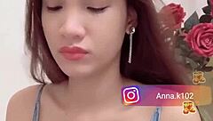 Instagram Anna K102 Shows Flat Chest.