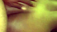 Ebony Babe Bent Over for Doggystyle Fucking and Cumshot