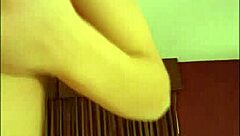 sexy blonde teen flaunts big tits in a steamy teasing display