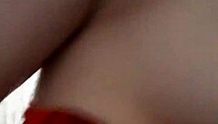 Young redhead cosplay sucks cock intensely, natural tits amateur